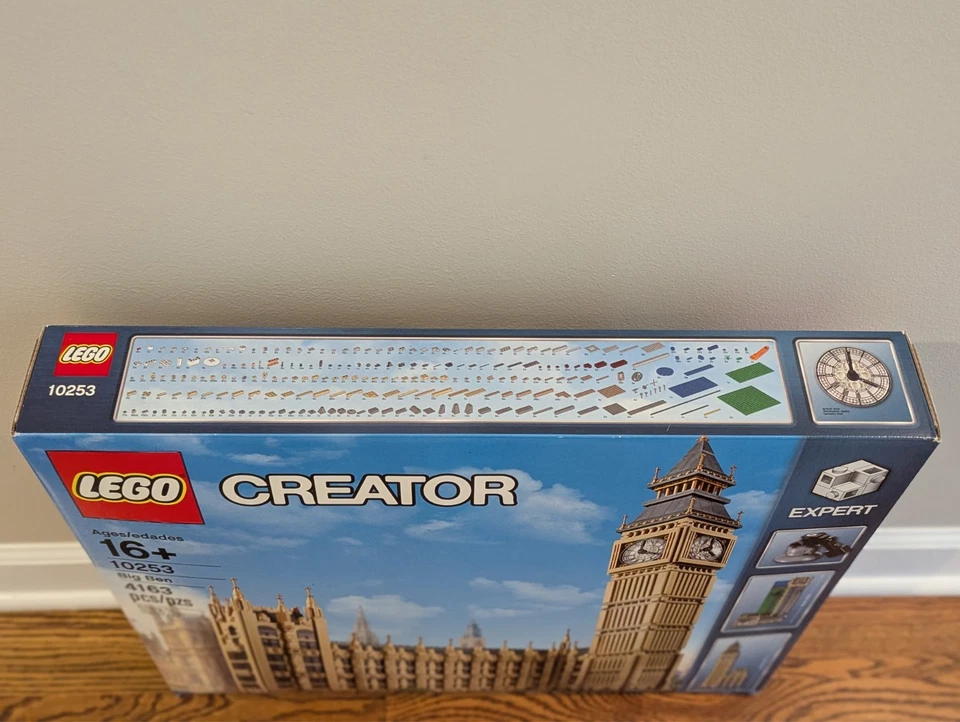 НОВЫЙ — LEGO Creator Expert: Биг Бен 10253, новый, в заводской упаковке, снят с производства, архитектура - Изображение 3 из 4