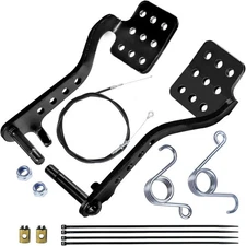 Go-Kart Pedal 71-inch Throttle Cable (Includes Brake/Throttle Reset Spring) Kit
