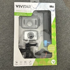 NEW Vivitar High Definition HD Action Cam Make A Splash Floating Hand Grip 