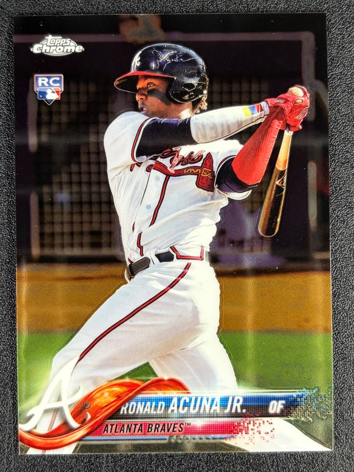 Ronald Acuña Jr. 2018 Topps Chrome #193 RC ROOKIE BRAVES