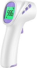 Forehead Thermometer for Adults Kids Babies No Touch Digital Fever Alarm LCD