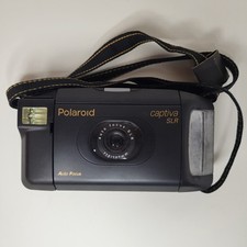 Polaroid Captiva SLR Film Camera Auto Focus As Is For Parts