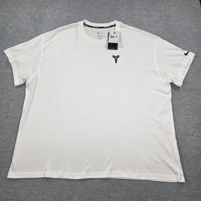 Nike Kobe Bryant Mamba Mentality Loose Fit T-Shirt White HJ3318-100 Mens 3XL NEW