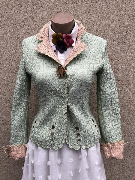 Women Ermanno Scervino Jacket Multicolor 34 / XS /