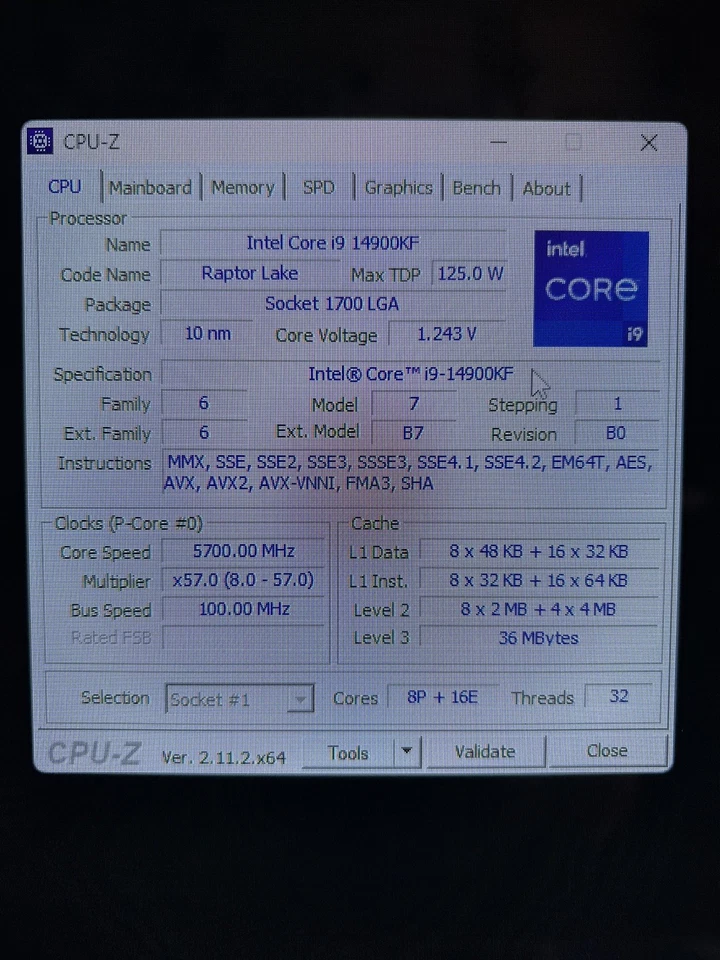 Intel i9 14900KF and Asus ROG Maximus z790 Hero - Bundle - Image 2 of 3