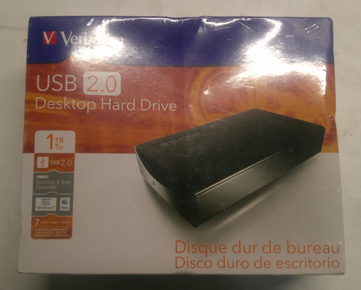 Verbatim 1 TB External Hard Disk Drives for sale | eBay