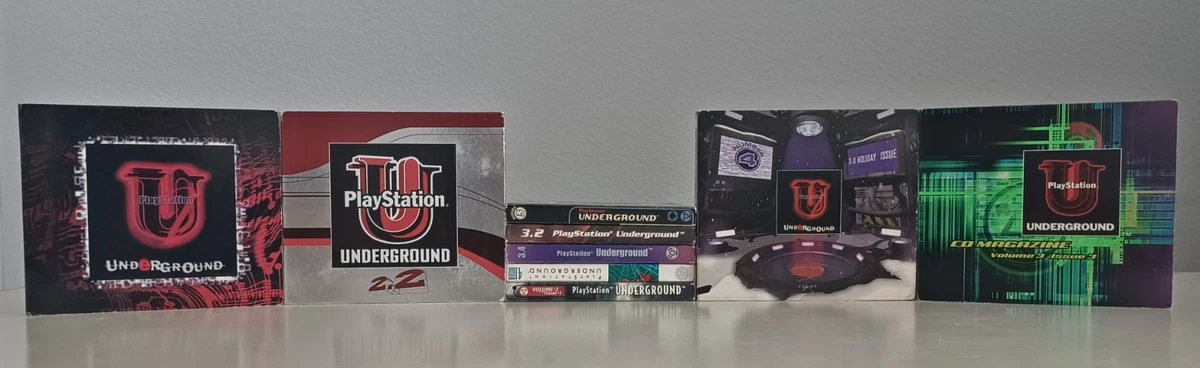 Lot De 5 CD Démo PlayStation 1 – PS1 – Sony – Vintage – Bon état