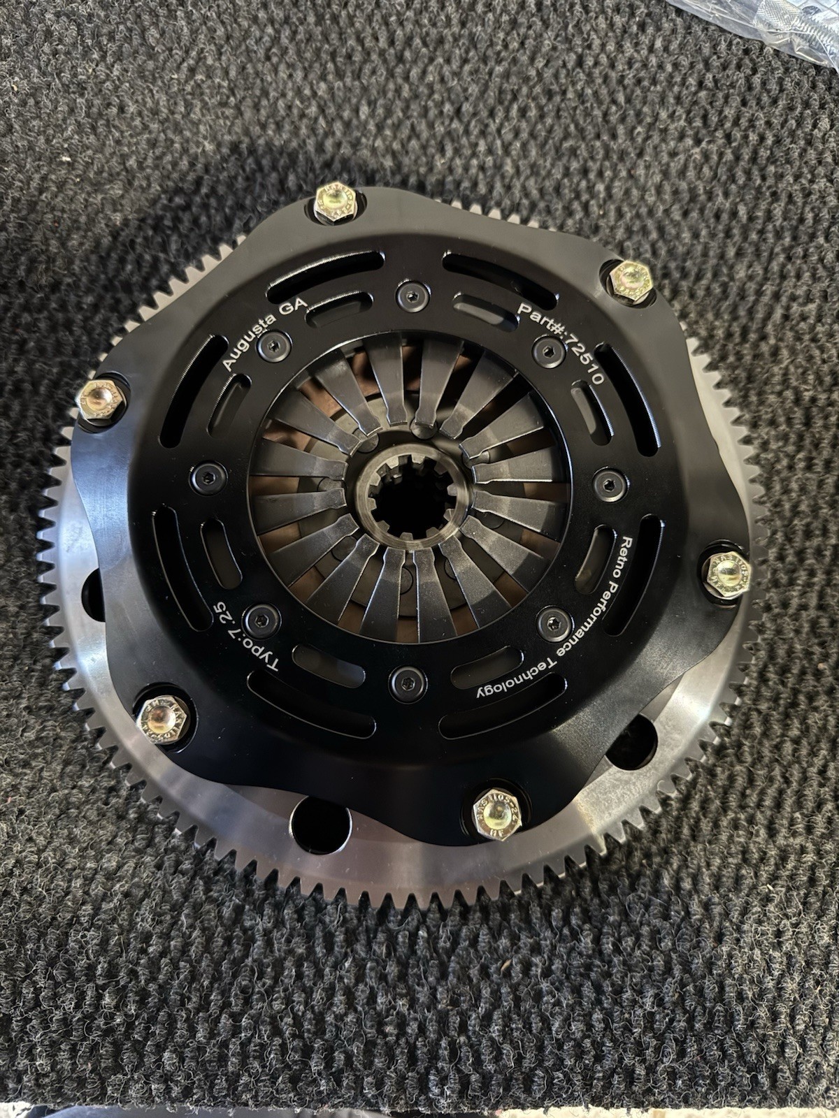Chevy Bellhousing  Clutch 104T Flywheel Starter Race Lola McLaren Tilton Quarter