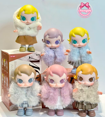 POP MART BABY MOLLY WINTER FIT CHECK SERIES PLUSH PENDANT