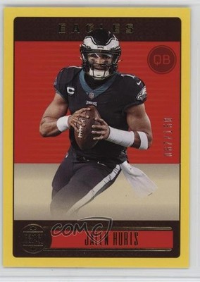 2023 Panini Legacy Yellow 67/150 Jalen Hurts #34 14sq