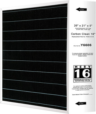 MERV 16 Y6606 Filter - Compatible for Lennox Pureair PCO3-14-16