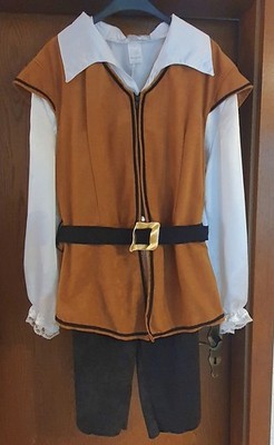 Herren Kostüm Pirat Jack Sparrow Größe L, 3-teilig