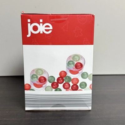 Joie Runde Wiederverwendbare Eiswürfel - 25er Pack | Kühlt Ohne Verdünnung | Gefrierschrankgeeignet