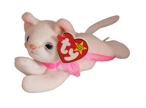 Ty Beanie Baby Flip the Cat Vintage 1995 Original Plush Toy Style 4012
