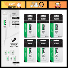 Waxed Dental Floss Mint - Shred Resistant, Deep Cleaning, Easy to Use, 6 Pack, 2