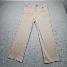 Gloria Vanderbilt Jeans Womens 10P Amanda Beige Denim Casual