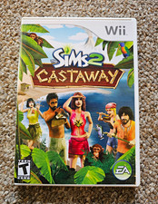 EA The Sims 2: Castaway Nintendo Wii T NTSC-U/C 2007 Manual Included