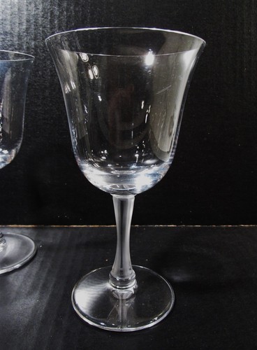 Art Deco Lalique Crystal France Barsac 4 - 5 calici vino rosso bordeaux 7/8" - Foto 2 di 7