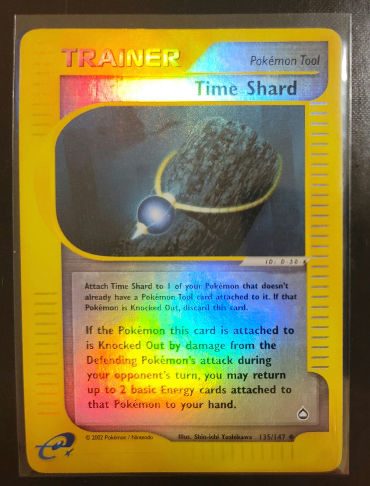 TIME SHARD - 135/147 - Aquapolis - Trainer - Pokemon Card - Reverse Holo NM