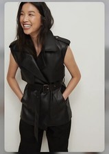 Na-kd Pu Belted Vest.