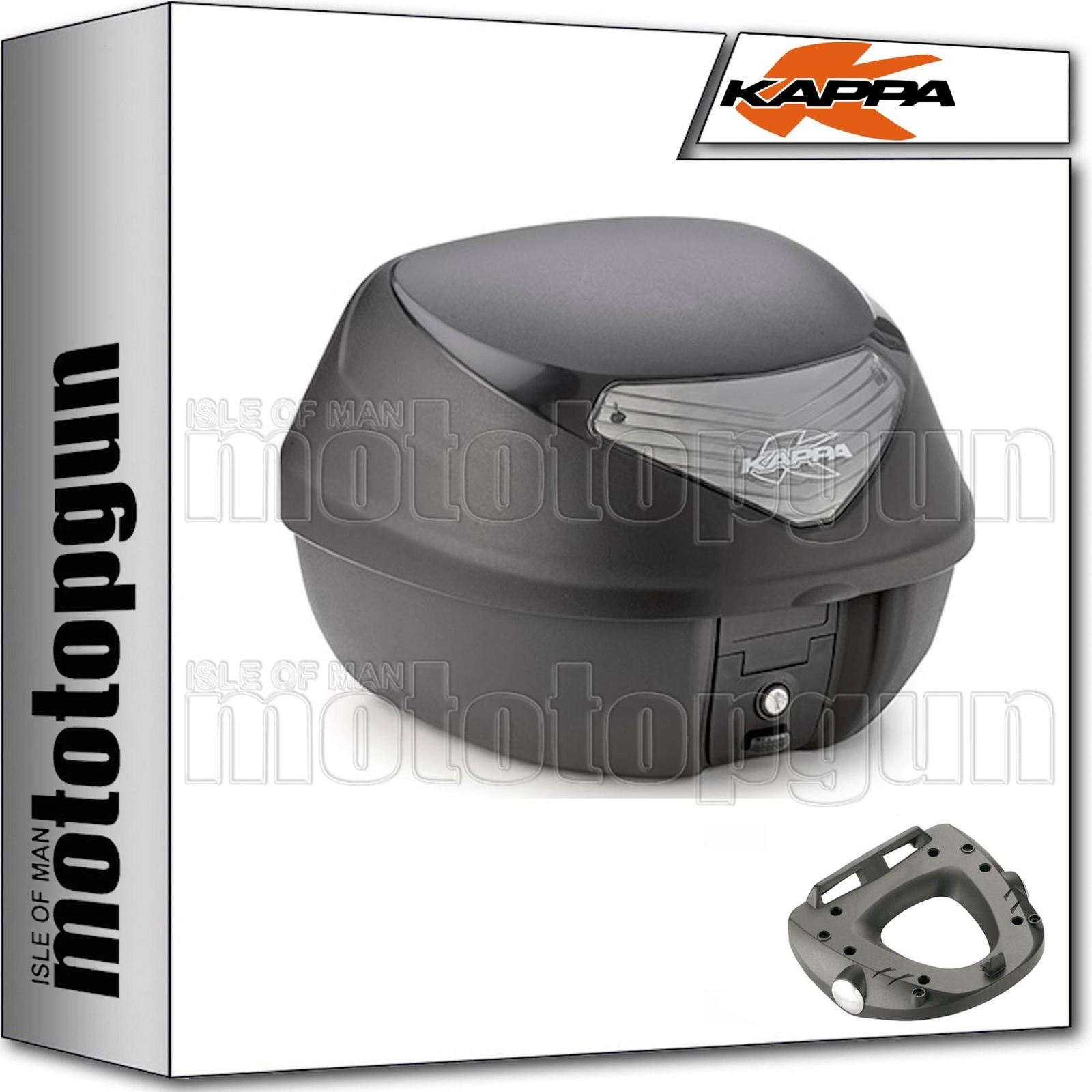 KAPPA MALETA K29NT + ADAPTADOR TECH SUZUKI HAYABUSA 1300 2021 21 2022 22 2023 23
