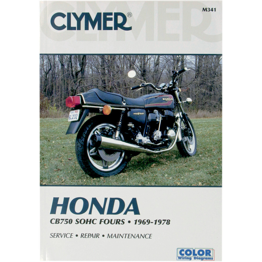 CLYMER Physical Book, Honda CB750K 1969-1978, CB750A 1976-1978