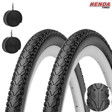 2 Tires 28 X 15/8 X 1 3/4 + Inner Tubes Adult Bike Trekking Hybrid MTB