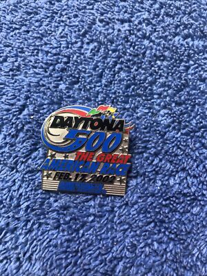 Daytona 500 The Great American Race Nascar February 17, 2002 Collectible Pin! 