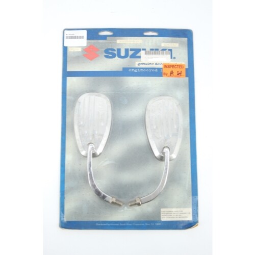 2001 Suzuki VL 800 Chrome Billet Mirrors OEM 99950-70280 for sale 
