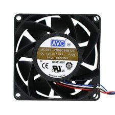AVC 2B08038B12S 12V 3.84A 8038 8CM 4-pin PWM server high air volume fan