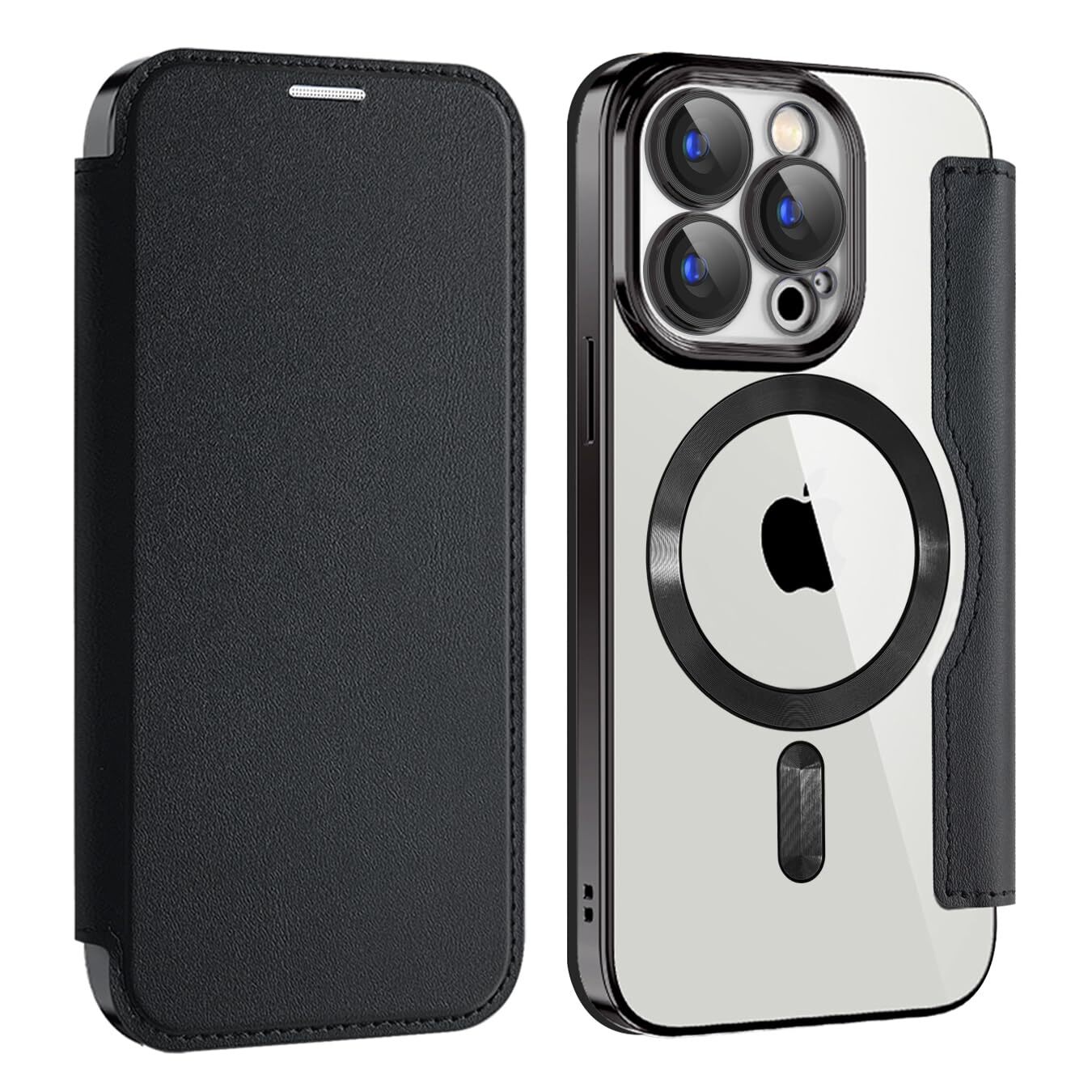 REHOOF for iPhone 14 pro case notebook type magsafe compatible 6.1 inch bac 693