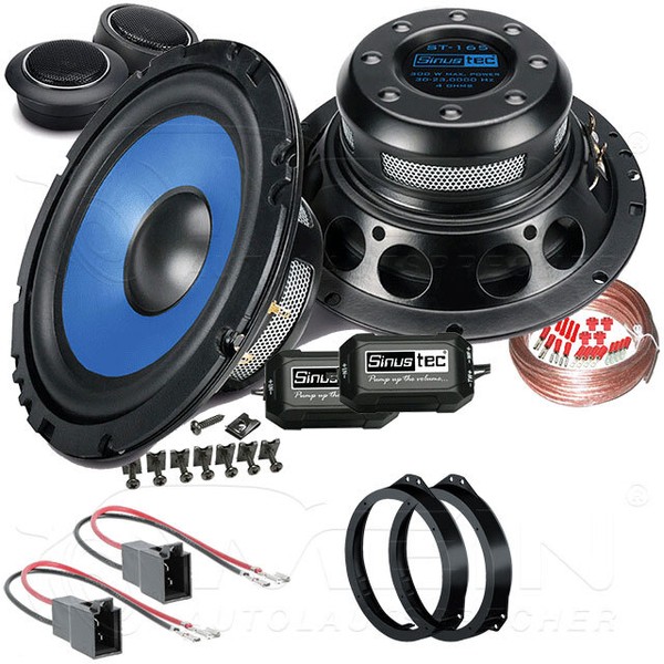 Sinustec Auto Lautsprecher FüR Opel Meriva A 2003-2010 Front Vorn TüR 300W #A45O-image