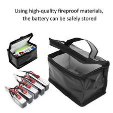 Battery Safe Bag ExplosionProof Fireproof Lipo Battery Protective Bag LS FF