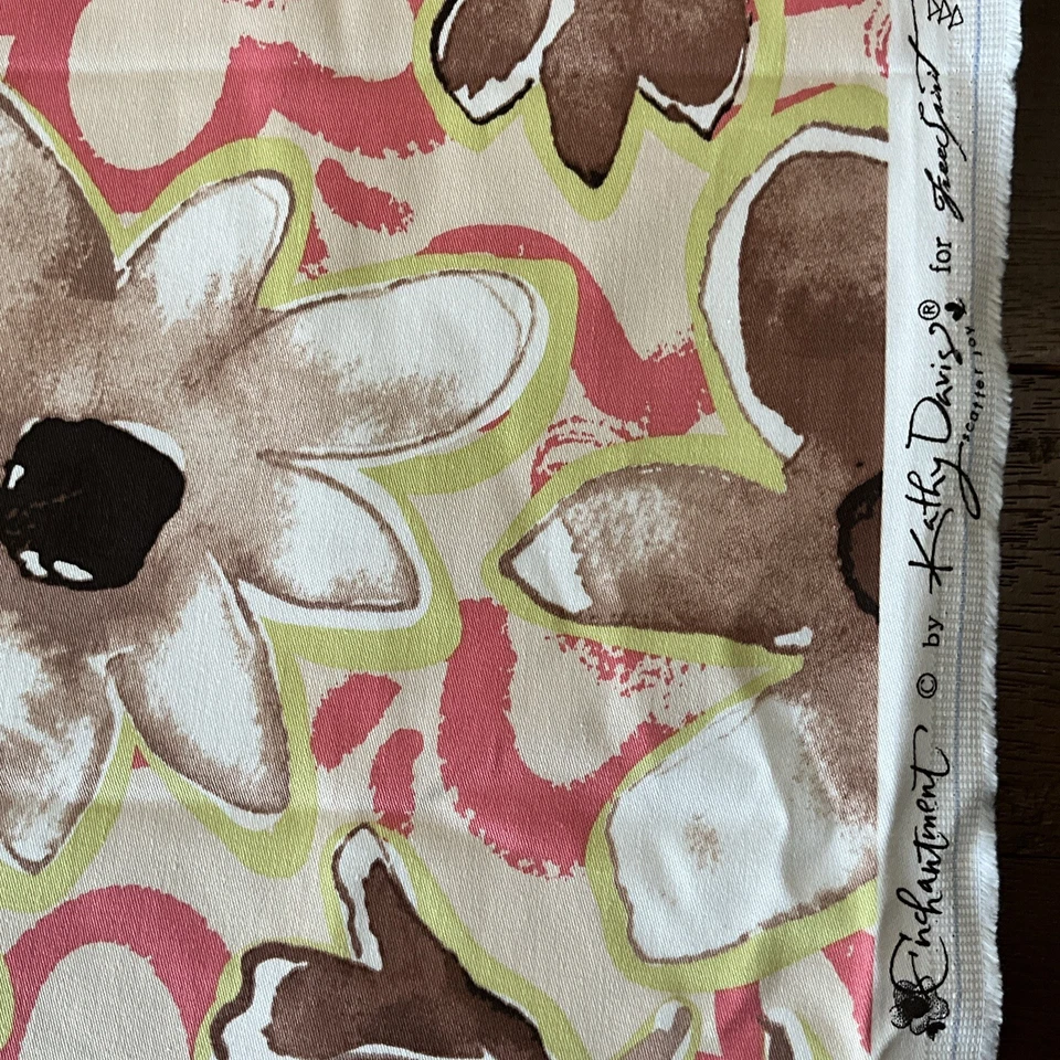 Tela Kathy Davis Enchantment Promise Free Spirit Westminster decoración del hogar 2,9 yardas Foto 4 de 4