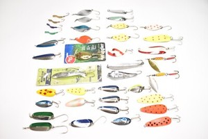 bait in top of fishing lure Bucher Top Raider Psycho Frog