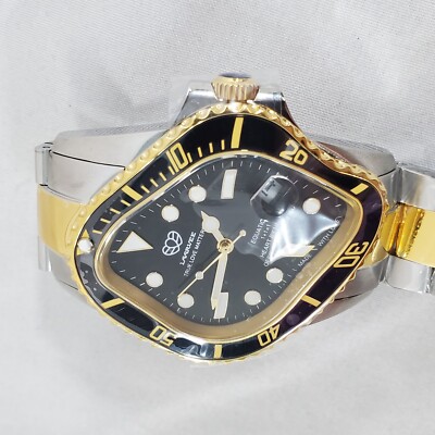 LAARVEE Exclusive Crash Watch Silver GOLD Precision Steel LAARVEE Exclusive Crash Watch Silver GOLD Precision Steel