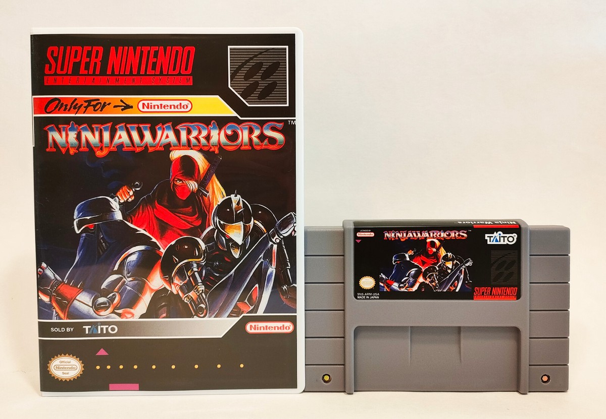 Pal Ninja Warriors Snes Buy Ninja Warriors Replacement Box Super