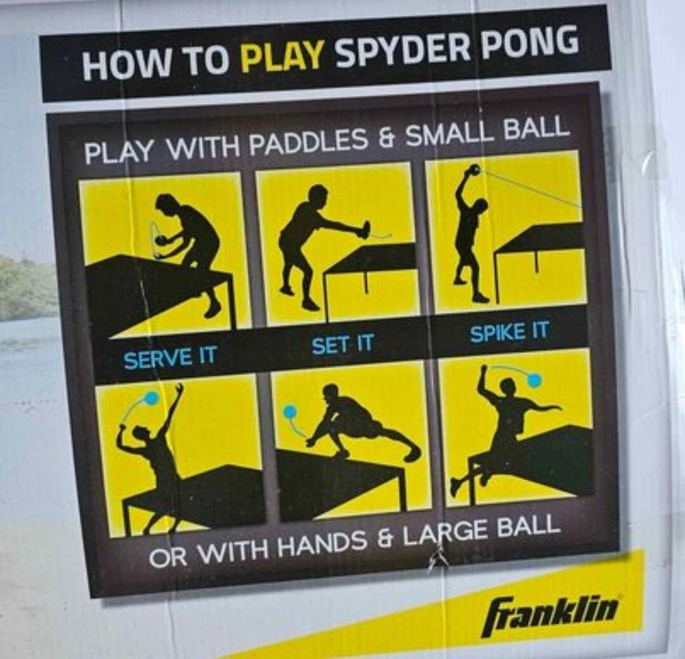 Tenis Franklin Sports Spyder Pong Foto 2 de 2