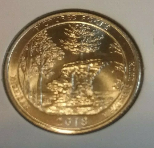 2018-P America the Beautiful Quarters Pictured Rocks — photo from the most recent tracked eBay sale