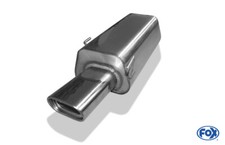 Fox Auspuff Sportauspuff Sportendschalldämpfer für Audi 80 Typ B4 2,8l 128kW 2,0