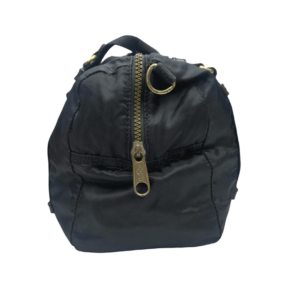 Bolso Cartera Vintage Kipling Joanne Colección Ciudad 8” x 6” x 9.5” Cuero Nailon Foto 4 de 4