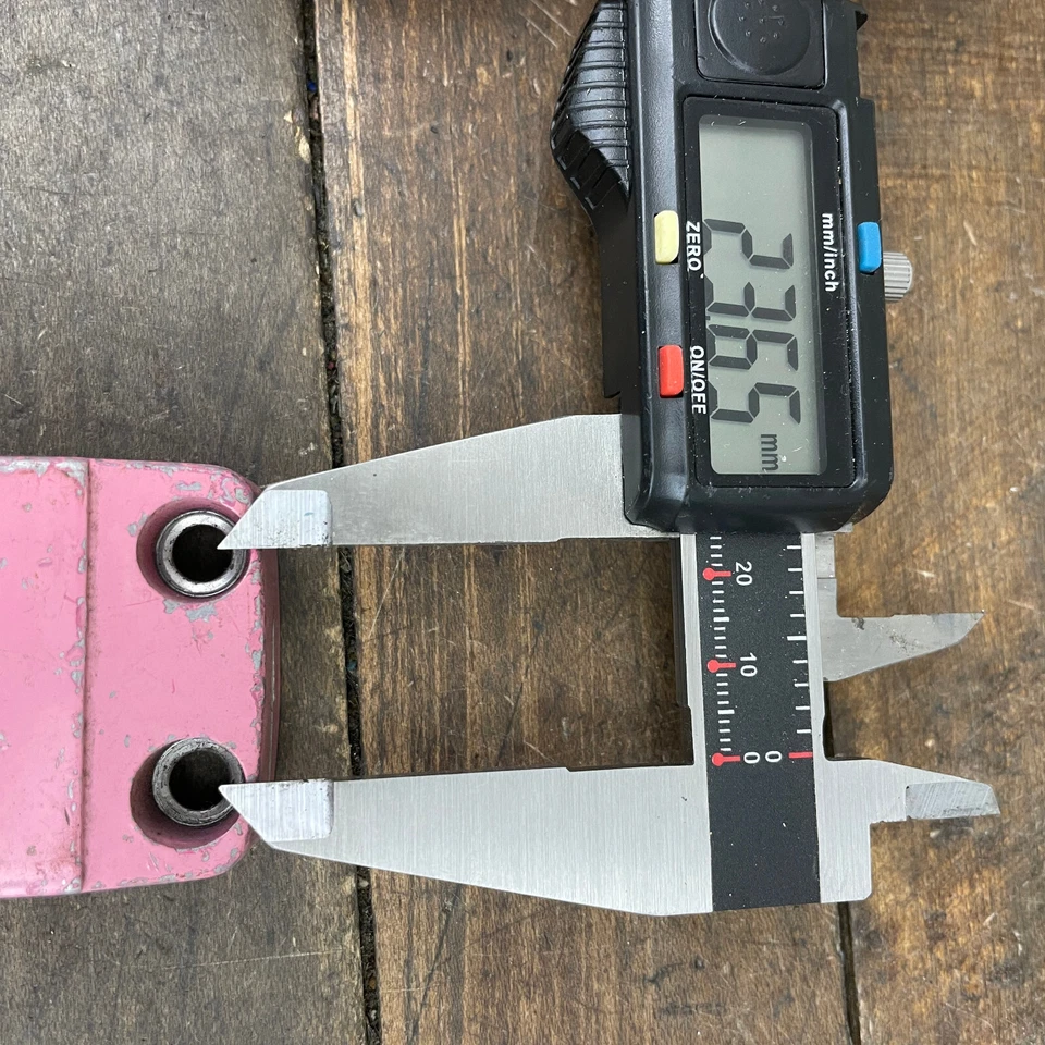 Old School Vástago BMX Tapa Rosa 4 Pernos Cuadrado Fakelifter 1 pulgada OG Años 80 Foto 3 de 4