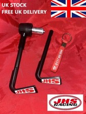 JHS Racing Brake Lever Guard Hand Motorcycle Race Trackday Suzuki Kawasaki Honda