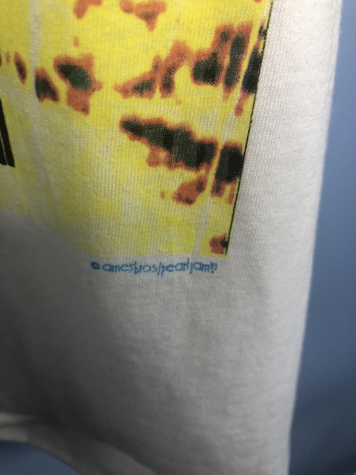 Vintage 90s Pearl Jam T Shirt Size XL Single Stitch Rare Amazing condition image 3