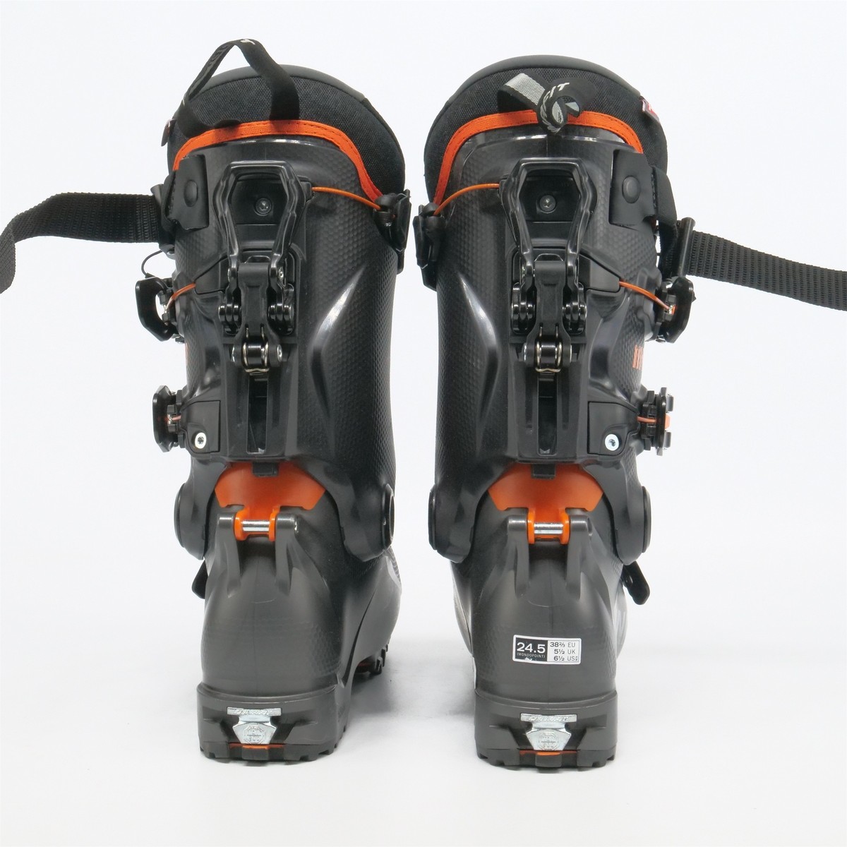 Dynafit Tigard 110 AT Ski Boots Tech Size 24.5 Black/Orange Alpine