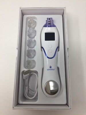 Blackhead Remover Vacuum Pore Cleaner Hot and Cold Compress 5 Suction Heads 