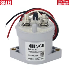 SCII Relay EVL250-HAD Coil 12-24VDC 900V/250A Electromagnetic Relay DC Contactor