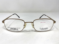 OnGuard OG-317 GLD 52-20-140 Gold Metal Full Rim Eyeglasses Frame ZV43