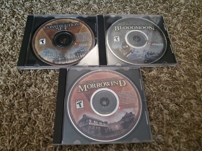 Elder Scrolls III: Morrowind (PC, 2002) with Bloodmoon and Construction Set