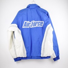 Vintage Reebok Men's Size L Blue Falcons Air Force Athletic Jacket
